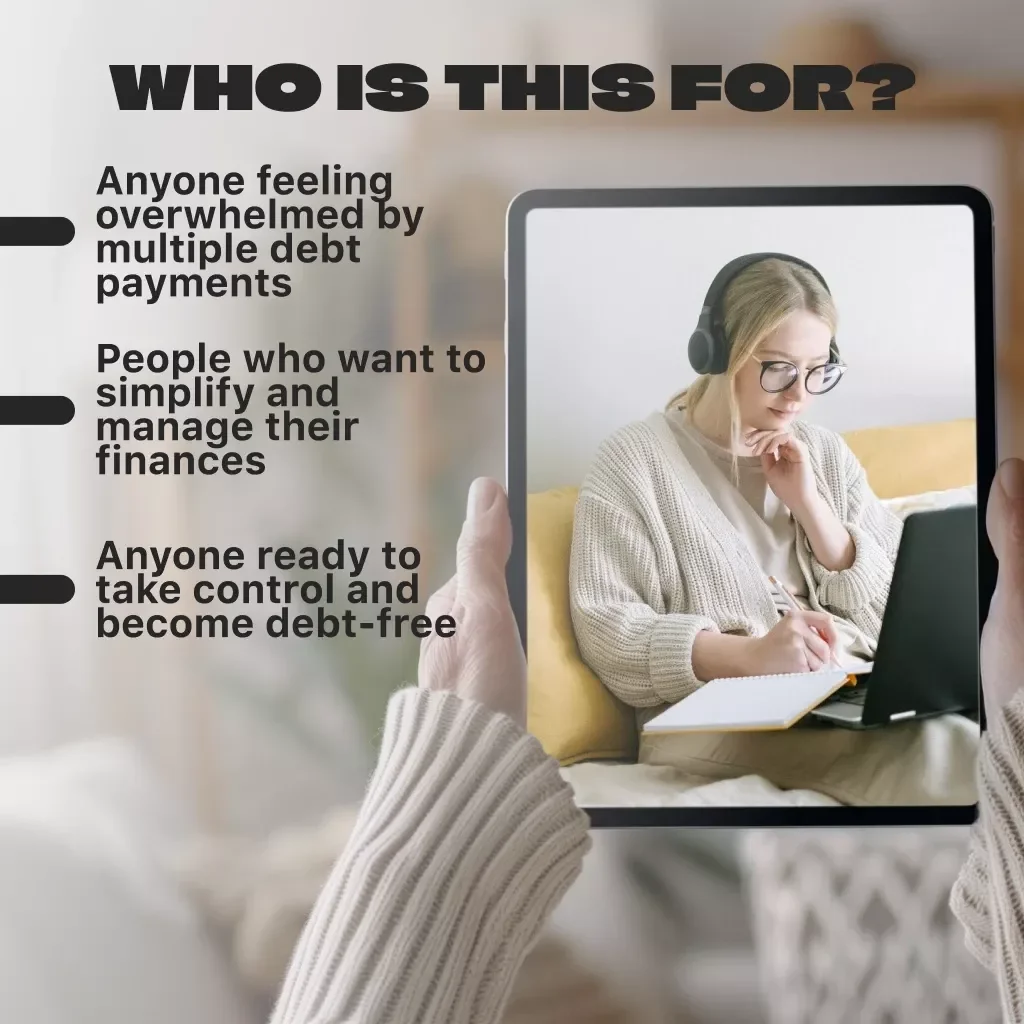 Mastering Debt Consolidation: Roadmap to Financial Freedom | How to Do Debt Consolidation Guide | Debt Relief Digital Download