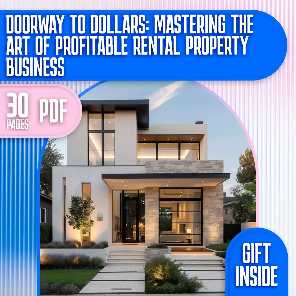 Doorway to Dollars: Mastering the Art of Profitable Rental Property Business | eBook Download | Learn How to Make Rental Property a Business