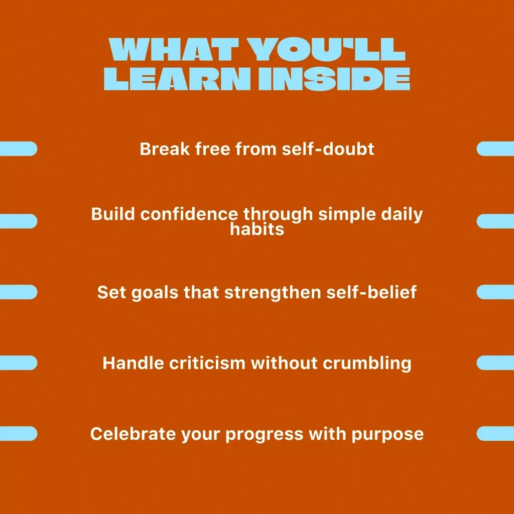 Confident You: A Friendly Guide to Building Lasting Self-Belief | Digital Download Guide on How to Help Build Confidence, eBook for Personal Growth