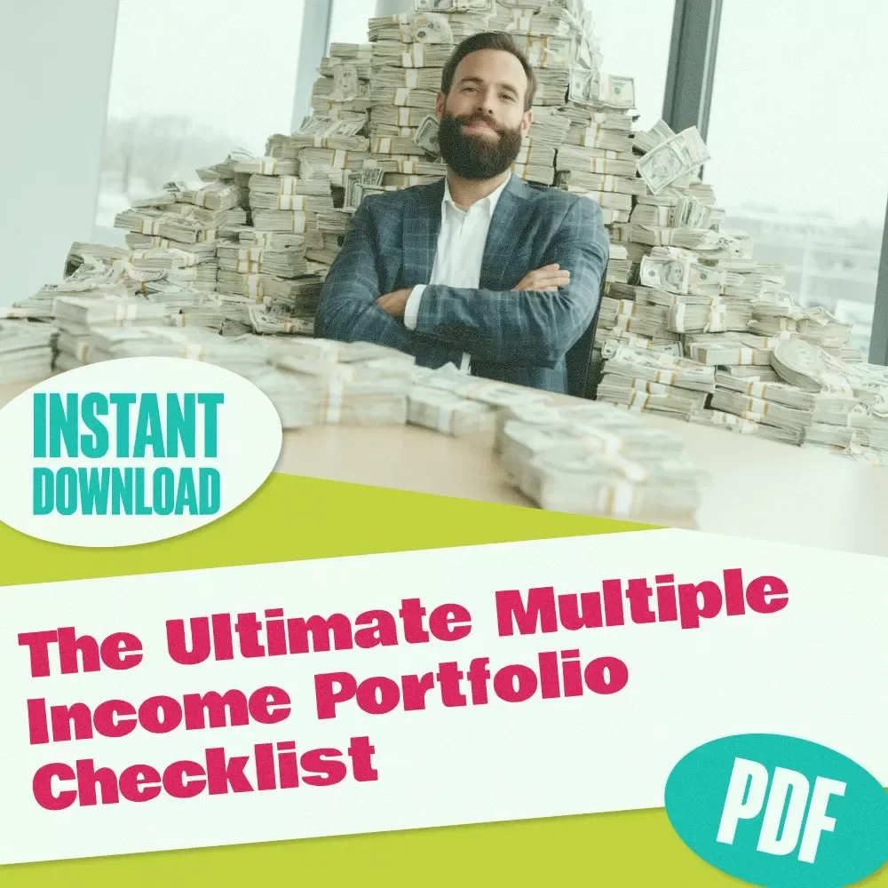 The Ultimate Multiple Income Portfolio Checklist – Digital Download for Building Investment Portfolios with Multiple Income Streams