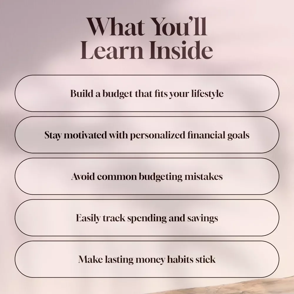 How to Craft Your Personalized Planner and Take Control of Your Money | Budget Planner Guide | Digital Download | How to Make My Own Budget Planner