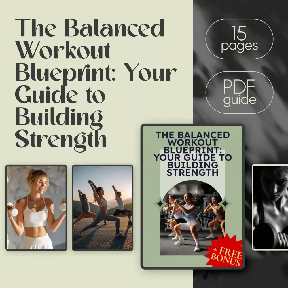 The Balanced Workout Blueprint: Your Guide to Building Strength – Digital Download | Balanced Workout Routine Guide eBook