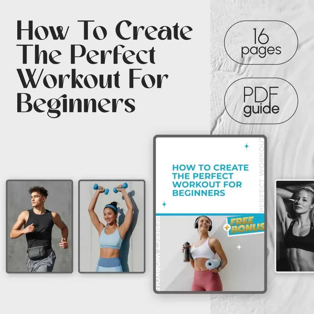 How To Create The Perfect Workout For Beginners | Digital Guide to How to Create an Exercise Program | Fitness Planner for Beginners