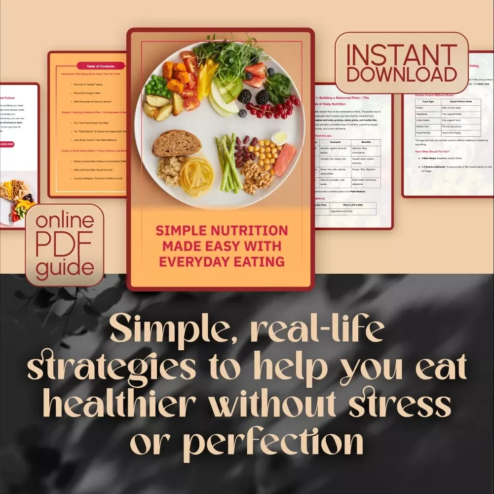 Simple Nutrition Made Easy With Everyday Eating | How to Eat to Stay Healthy | Nutrition Guide for Busy Lives