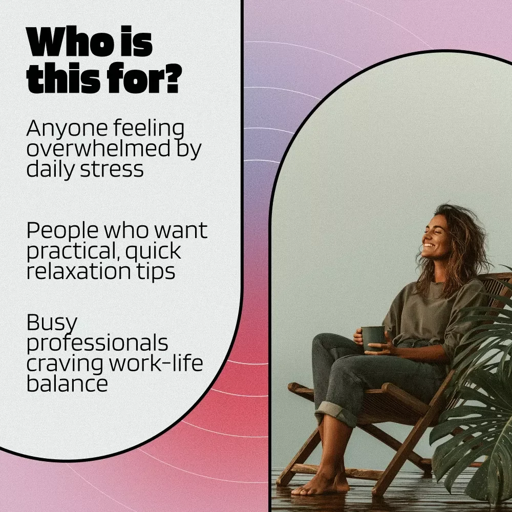 Relax Mode: Simple, Soulful Ways to Unwind and Recharge Your Life – Digital eBook Guide for Relaxing Things & Stress Relief