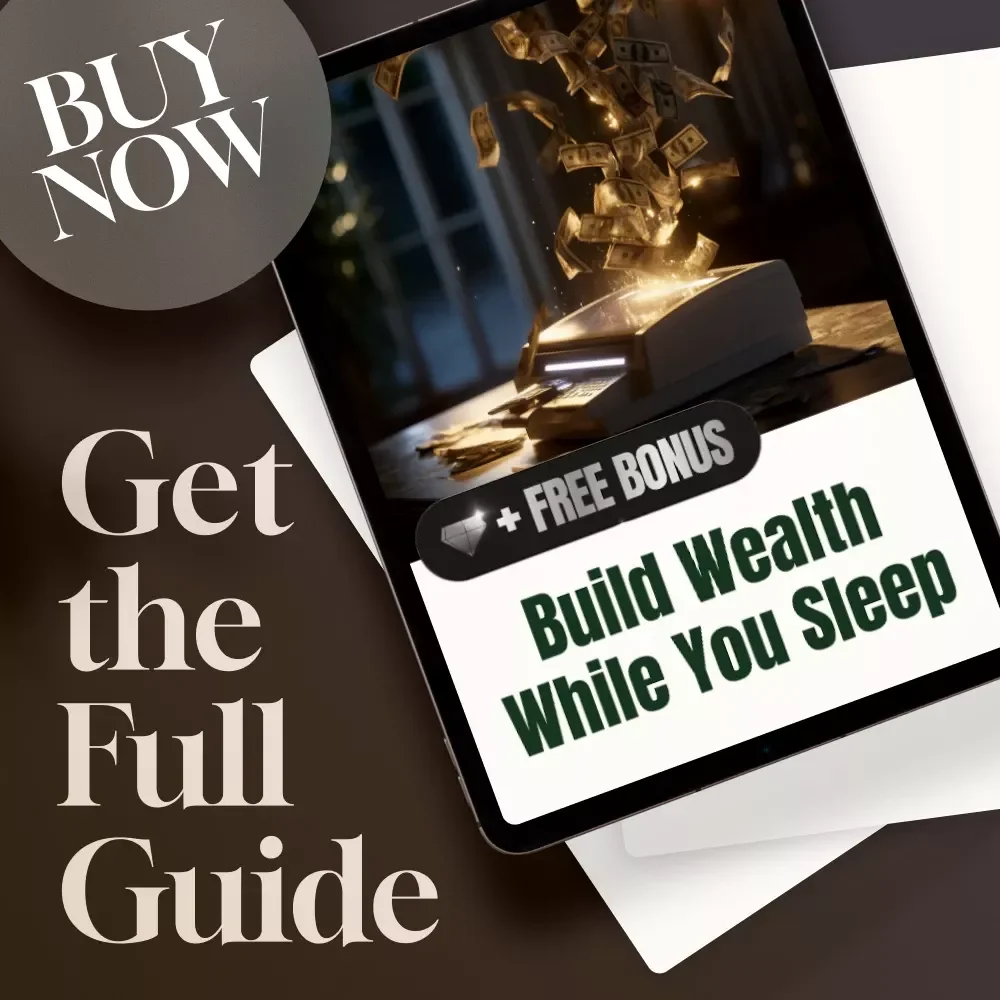 Build Wealth While You Sleep – Passive Income Investing Guide for REITs, Dividend Stocks, Index Funds & Digital Assets (Digital Download)