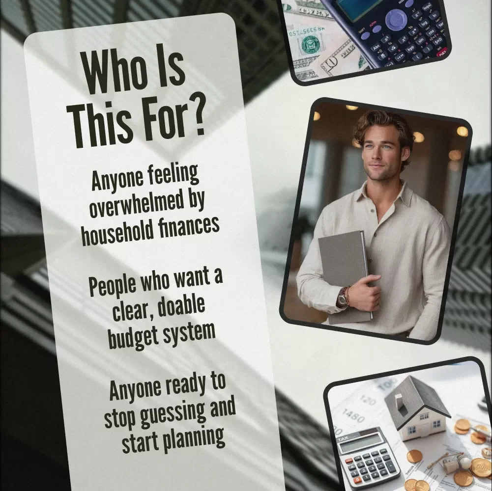 Your Step-by-Step Guide to Household Budgeting Made Simple | How to Set Up a Household Budget | Printable eBook for Families & Beginners