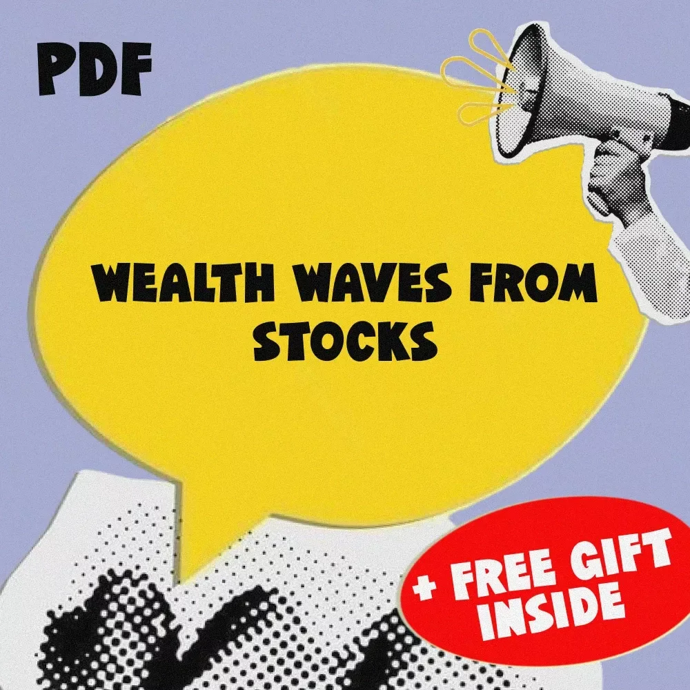Wealth Waves From Stocks - Ultimate Guide to Multiple Income Streams From Stocks - Dividend Investing, Trading Strategies & Capital Gains