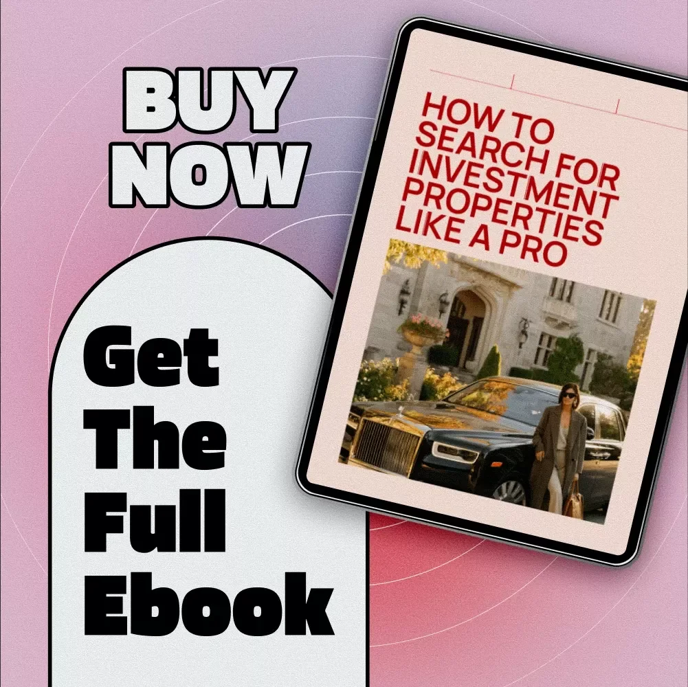 How to Search for Investment Properties Like a Pro | eBook Guide for Real Estate Beginners | Digital Download Checklist for Finding Rental and Investment Properties