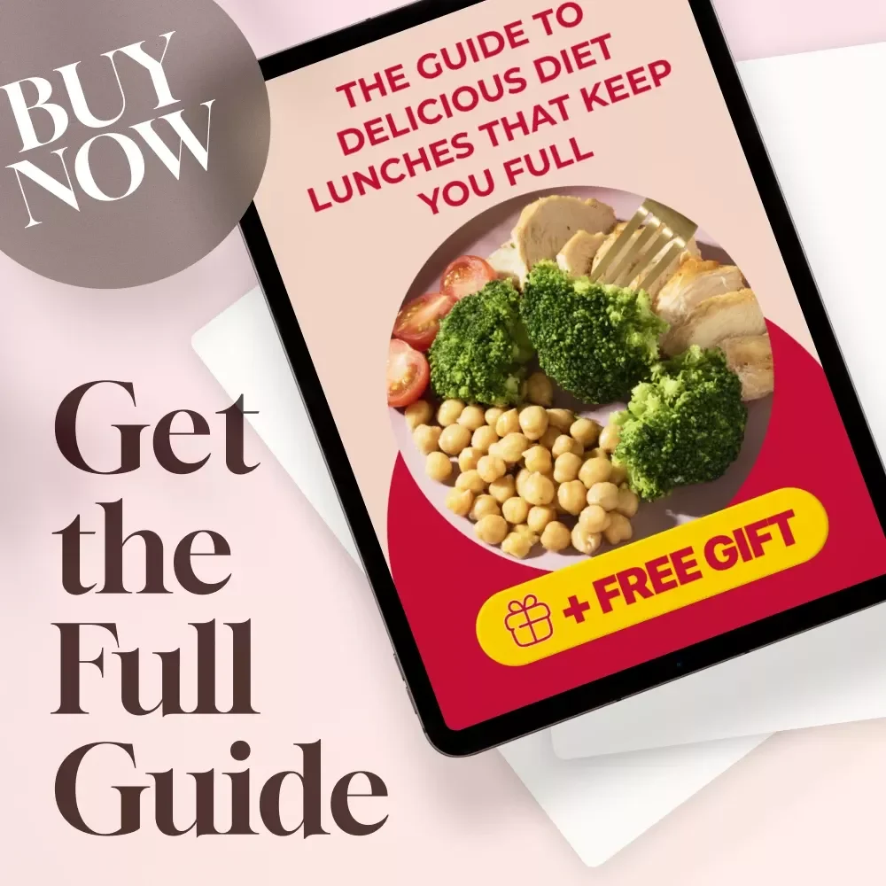 The Guide to Delicious Diet Lunches That Keep You Full – Healthy Lunch eBook | Digital Diet Lunch Guide | Easy Meal Prep Ideas PDF Download