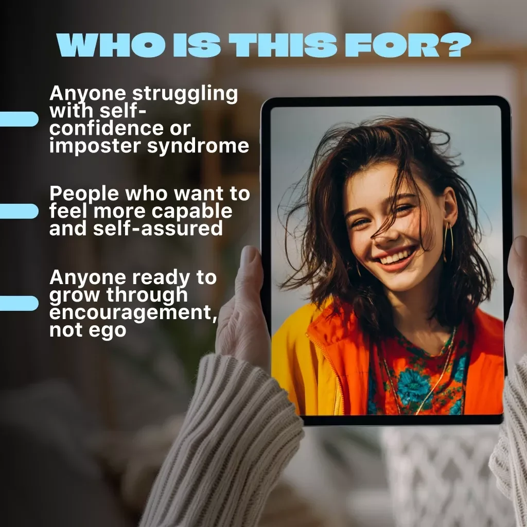 Confident You: A Friendly Guide to Building Lasting Self-Belief | Digital Download Guide on How to Help Build Confidence, eBook for Personal Growth