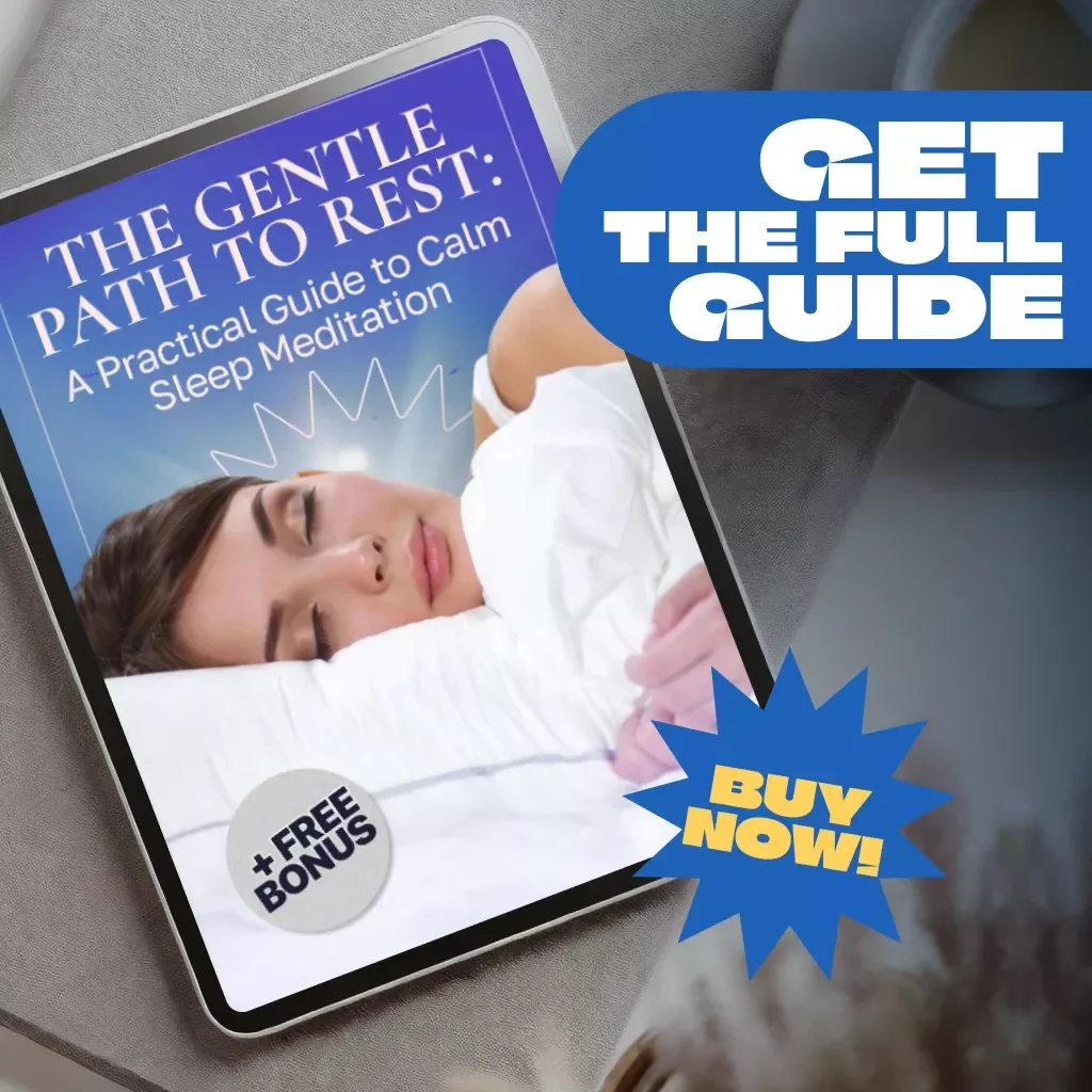 The Gentle Path to Rest: A Practical Guide to Calm Sleep Meditation - Digital Download for Deep Sleep, Relaxation & Mindfulness