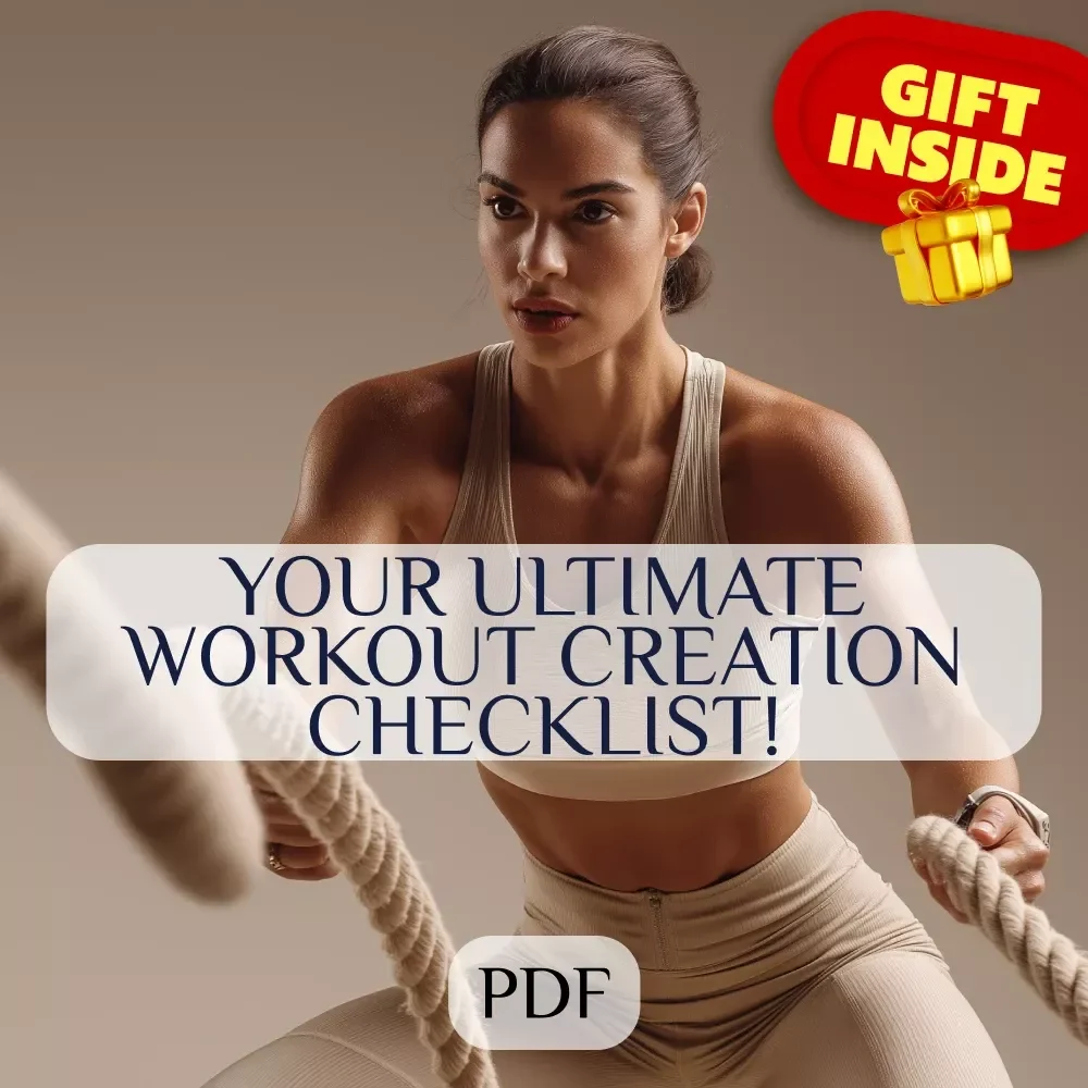 Your Ultimate Workout Creation Checklist! – How to Create a Workout Plan for Strength, Endurance & Fat Loss (Digital Download)