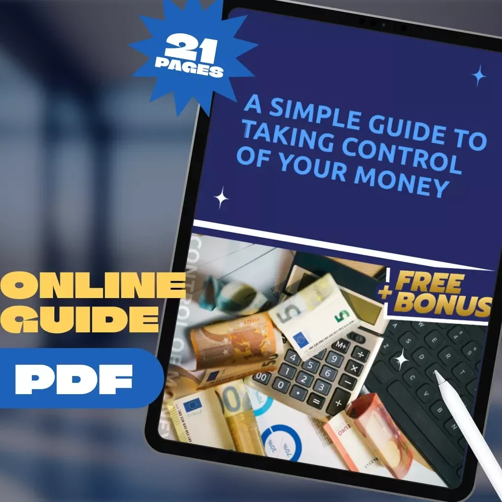 A Simple Guide to Taking Control of Your Money – How to Make a Personal Budget | Budgeting eBook, Financial Planning Digital Download