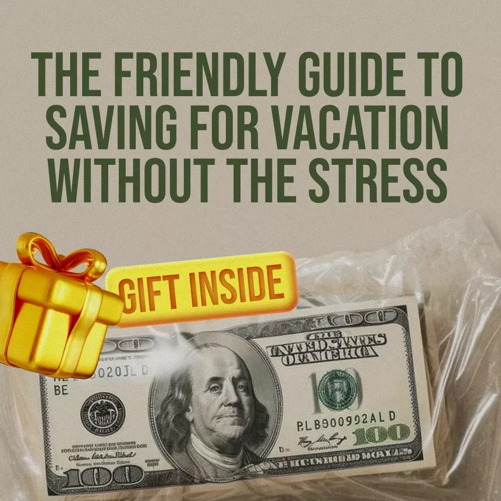 The Friendly Guide to Saving for Vacation Without the Stress | Budget Tips, Money Saving Guide, Digital Download