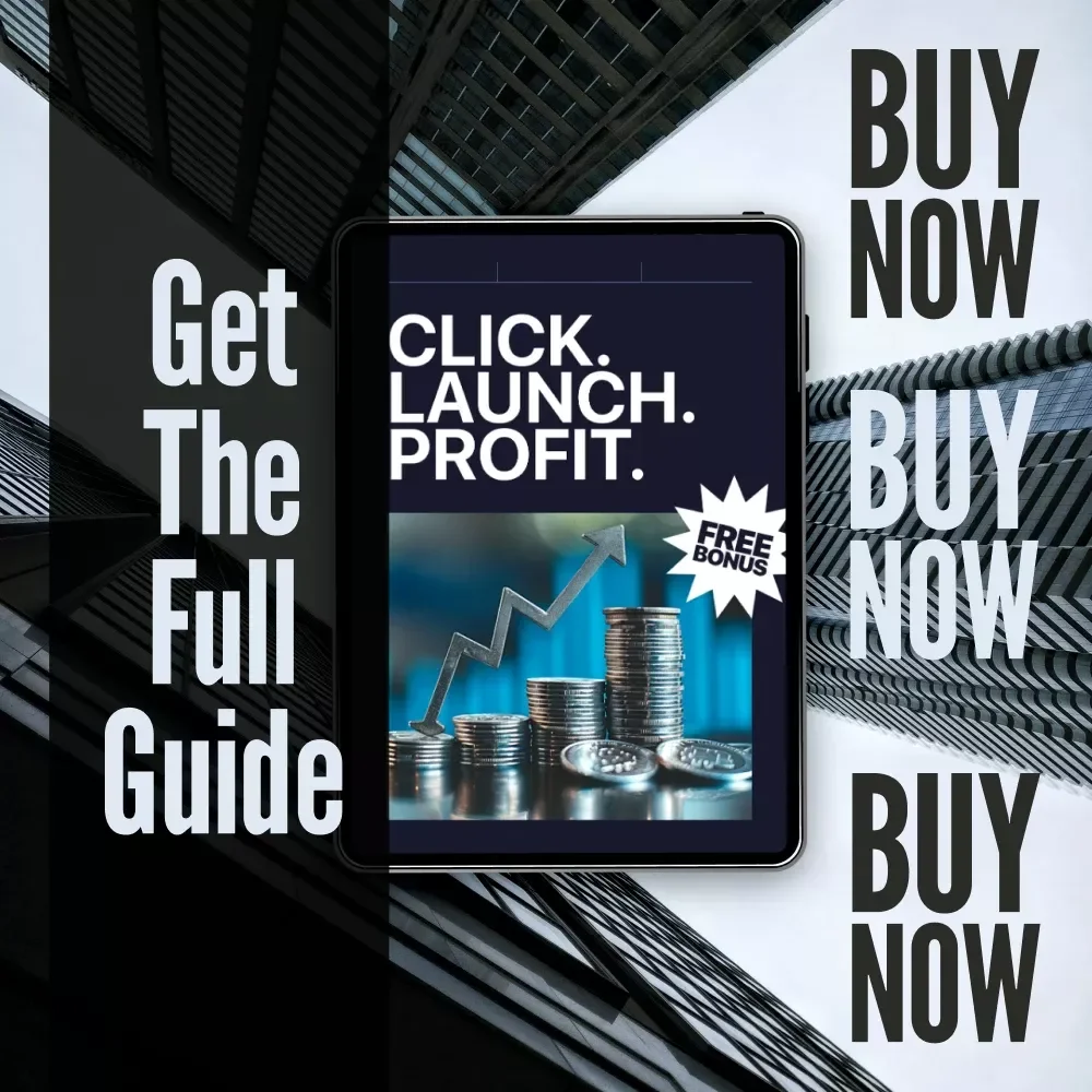 Click. Launch. Profit. | Online Business Income Streams Guide | Digital Download eBook for Passive Income, Affiliate Marketing, E-Commerce & Freelancing