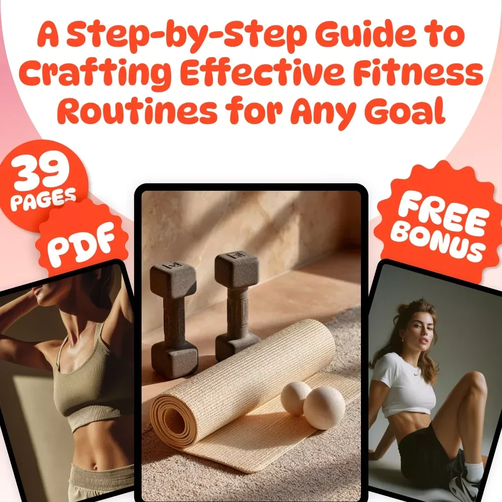 A Step-by-Step Guide to Crafting Effective Fitness Routines for Any Goal – How to Create a Workout Plan eBook – Digital Download