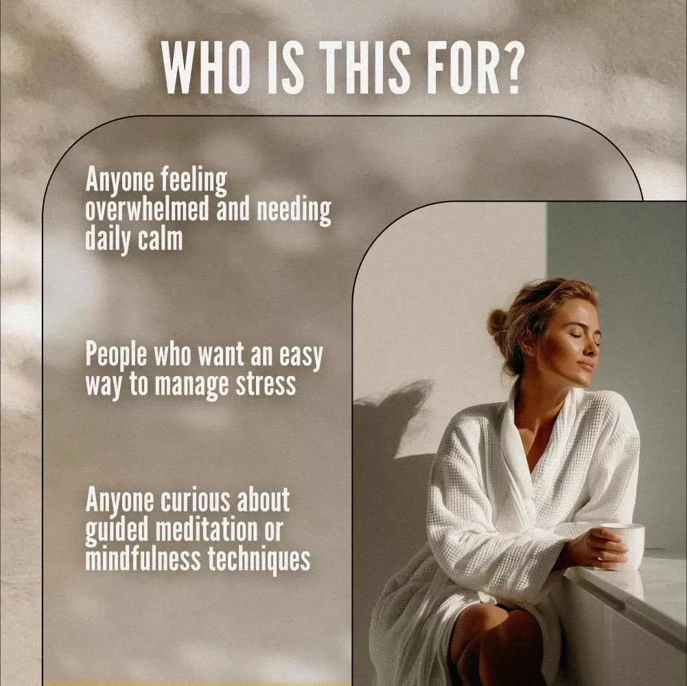 Guided Imagery for Stress Reduction Checklist – Printable Mindfulness Tool, Relaxation Self-Care Digital Download, Guided Imagery for Stress Reduction PDF