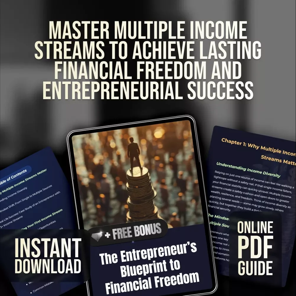 The Entrepreneur’s Blueprin t to Financial Freedom | Digital Guide for Entrepreneurs with Multiple Income Streams | eBook for Building & Managing Diverse Income Sources