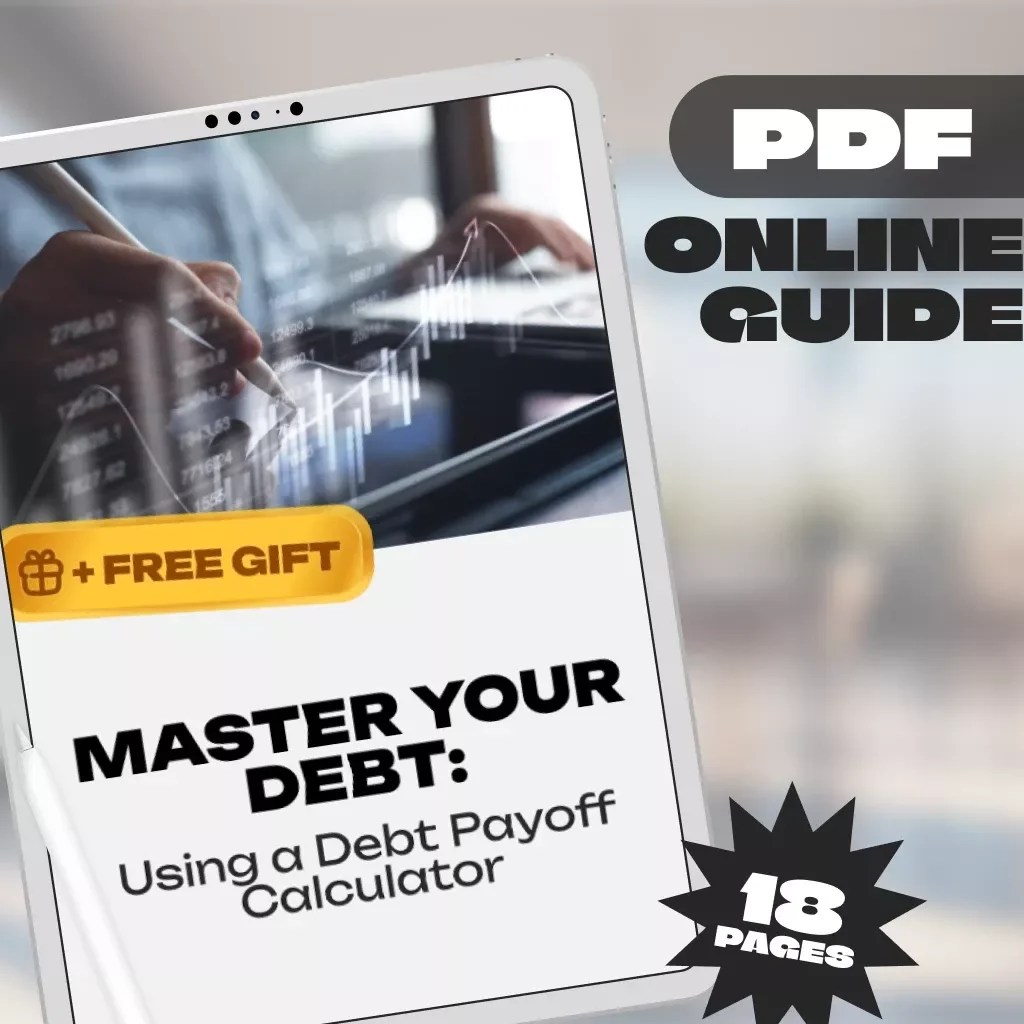 Master Your Debt: Using a Debt Payoff Calculator | Printable Financial Guide | Debt Payoff Planner | Digital Download eBook for Budgeting & Finance