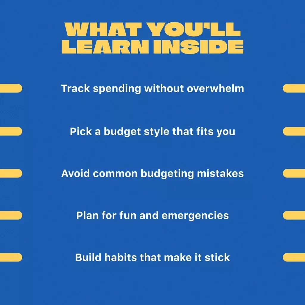 A Simple Guide to Taking Control of Your Money – How to Make a Personal Budget | Budgeting eBook, Financial Planning Digital Download