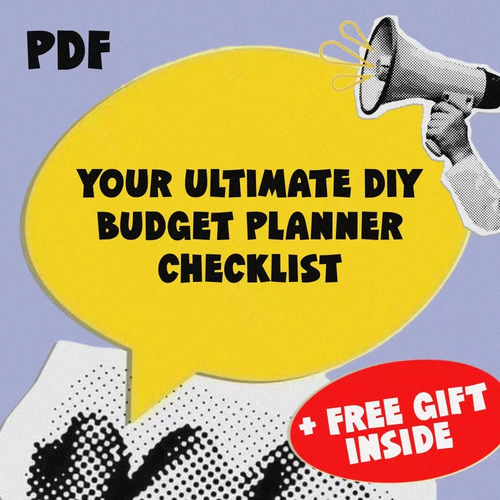 Your Ultimate DIY Budget Planner Checklist | Printable Budget Planning Guide | How to Make My Own Budget Planner | Instant Download