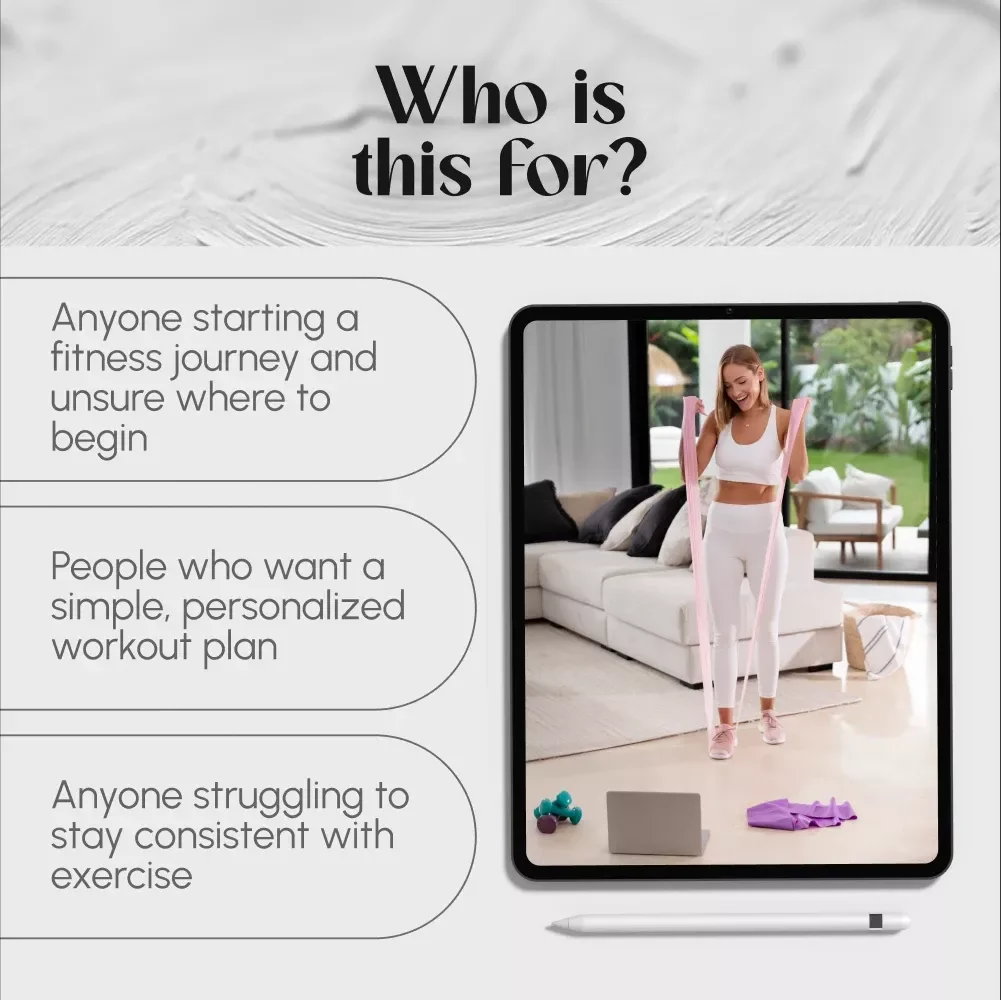 How To Create The Perfect Workout For Beginners | Digital Guide to How to Create an Exercise Program | Fitness Planner for Beginners