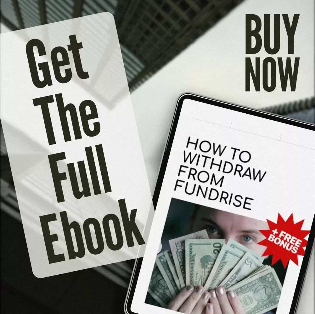 How to Withdraw from Fundrise - Step-by-Step eBook Guide on Fundrise Withdrawal Process & Tips