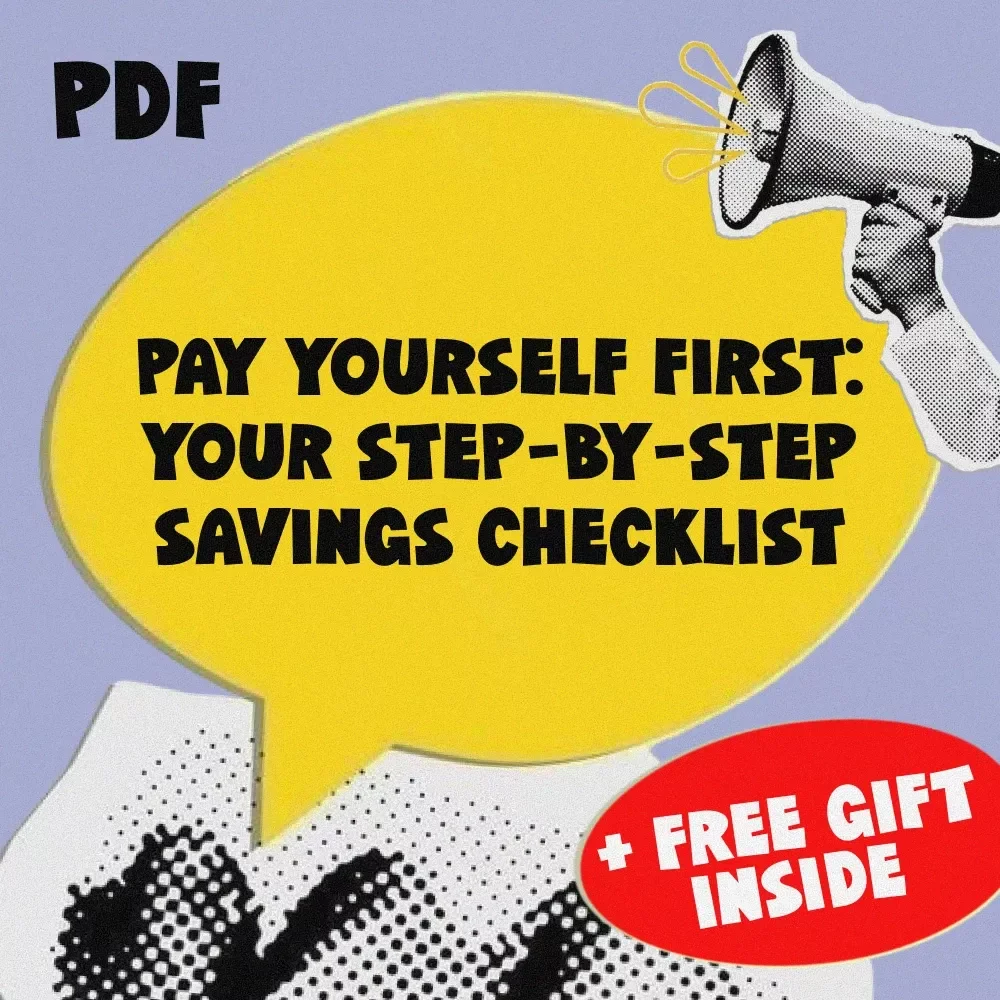 Pay Yourself First: Your Step-by-Step Savings Checklist | Budgeting Rule Guide | Digital Download Financial Checklist