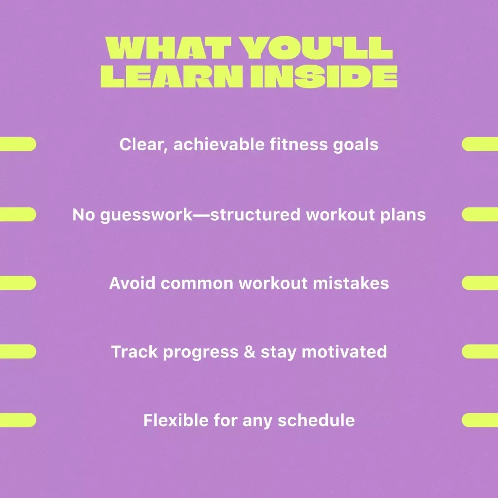 Your Step-by-Step Guide to Creating the Perfect Workout | How to Create a Workout Plan for Beginners & Intermediates | Fitness Planning Digital Download