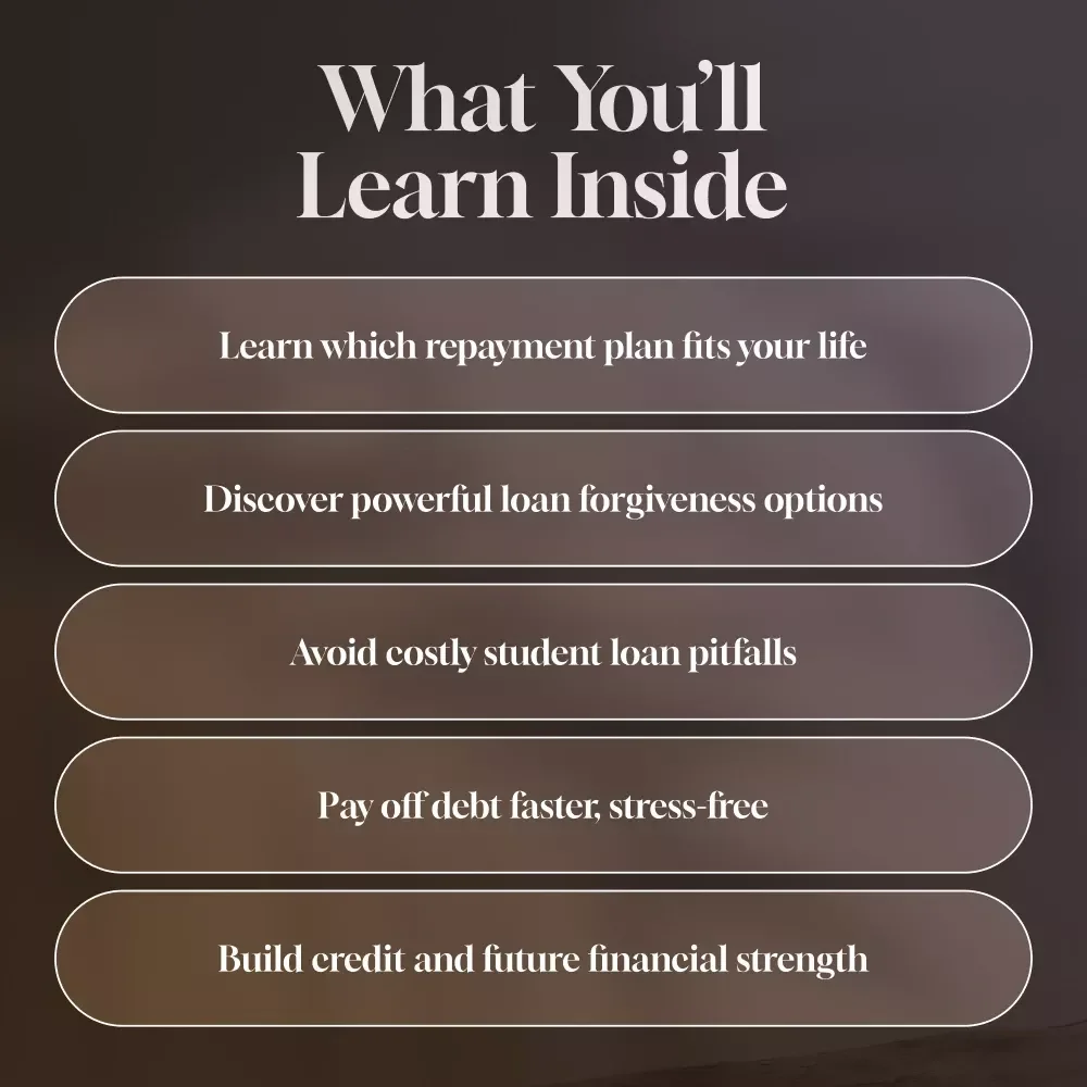 Smart Strategies to Manage Student Loan | eBook on How to Manage Your Student Loans | Digital Download Guide for Debt Repayment, Forgiveness & Financial Freedom