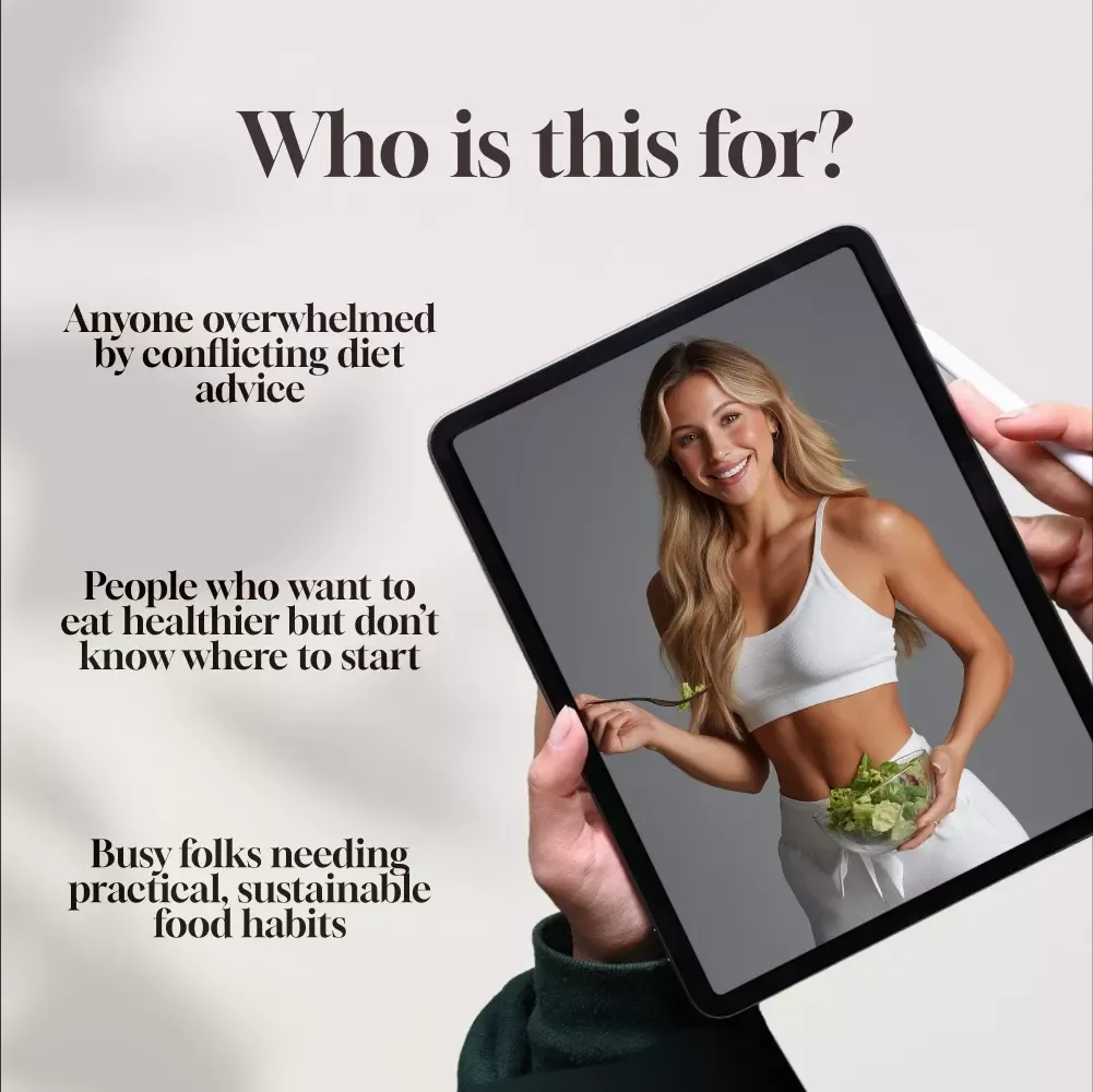 Your Simple Guide to Lifelong Healthy Eating – How to Eat to Stay Healthy – Digital eBook Download