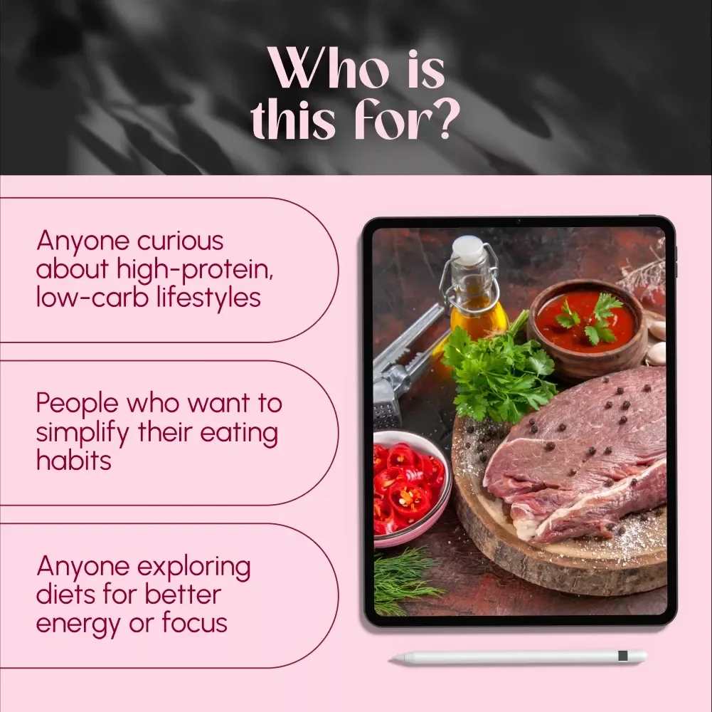 The Carnivore Diet: Is It a Path to Peak Health or a Risky Trend? | Digital Guide on How Healthy Is the Carnivore Diet | eBook, Checklist & Meal Plan