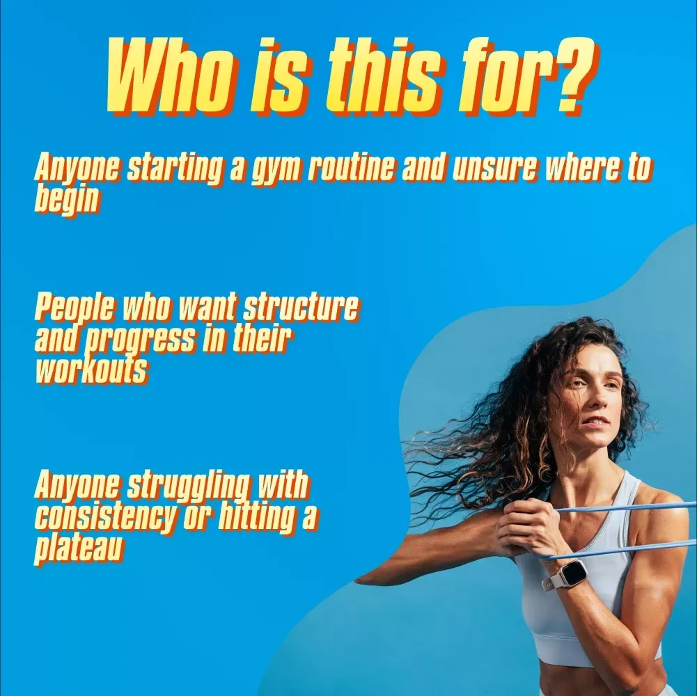 Your Gym Routine Checklist for Step-by-Step Success | How to Put Together a Gym Routine | Fitness Planner PDF Download