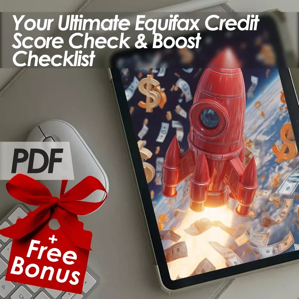 Your Ultimate Equifax Credit Score Check & Boost Checklist | Digital Download | How to Check Equifax Credit Score Guide | Printable PDF