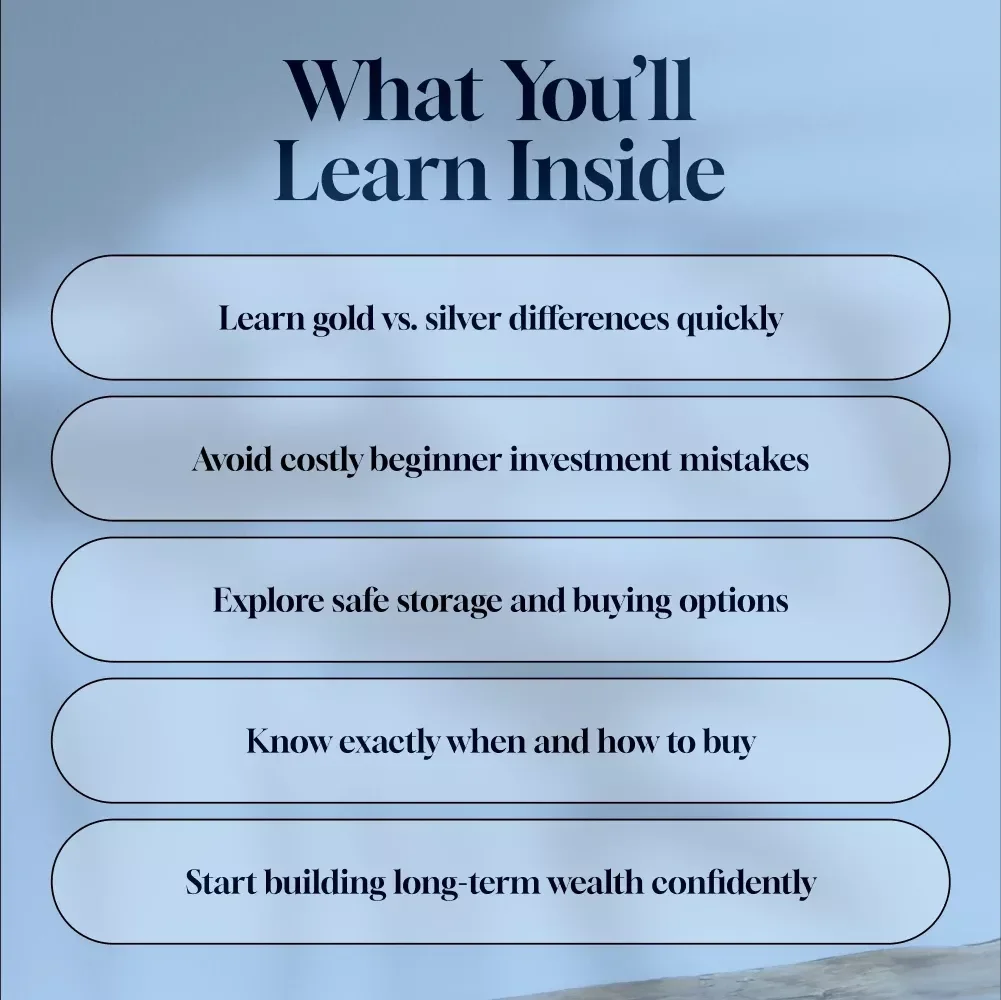 A Beginner’s Guide to Investing in Silver and Gold | How to Invest into Silver/Gold | eBook Digital Download