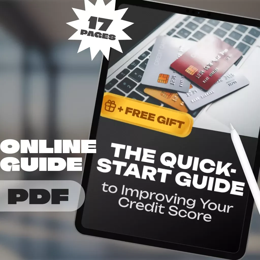 The Quick-Start Guide to Improving Your Credit Score | How to Improve Credit Score Fast eBook, Digital Download, Credit Repair Checklist