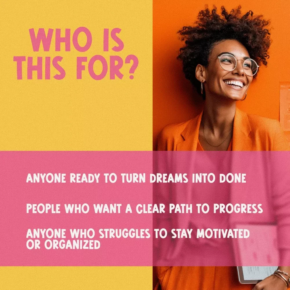 Your Action-Ready Goal-Getter Checklist | How to Set and Achieve Life Goals the Right Way | Printable + Digital Download