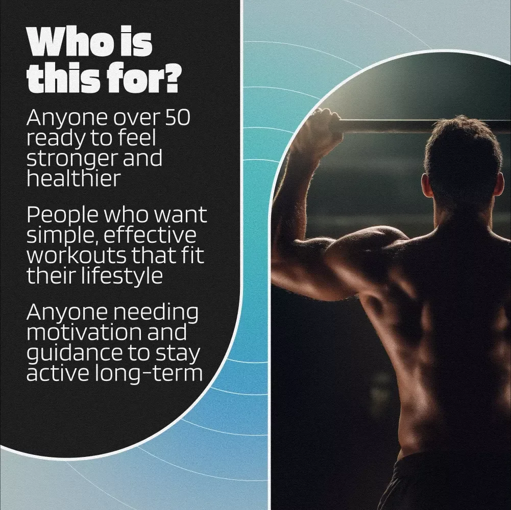 Workout Tips For Men Over 50 Who Want To Stay Strong | Digital eBook for Healthy Aging | Workout Routine for Men Over 50 | Fitness Guide PDF Download