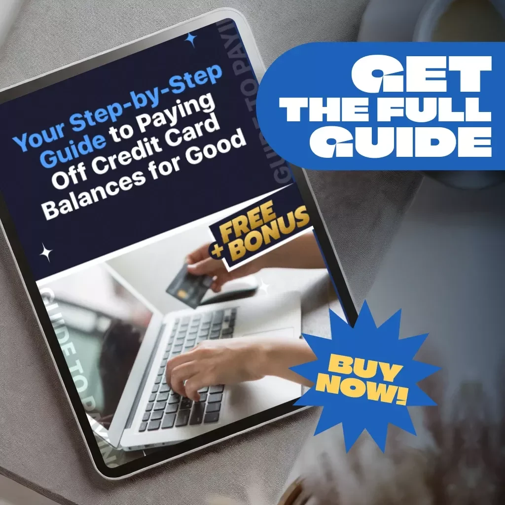 Your Step-by-Step Guide to Paying Off Credit Card Balances for Good | Digital Download | How Can I Pay Off Credit Card Debt? PDF Guide