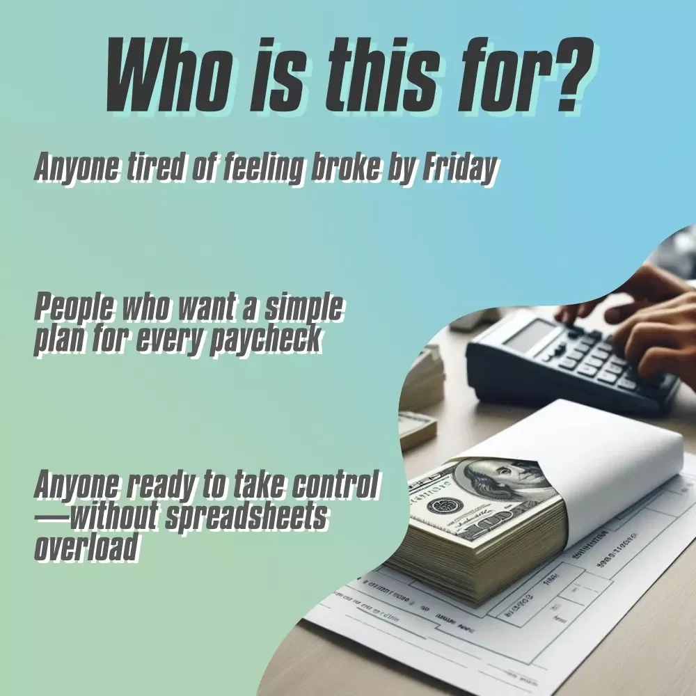 The “Paycheck Power-Up” Checklist | Biweekly Budgeting Guide | How to Budget Biweekly Paychecks Printable PDF