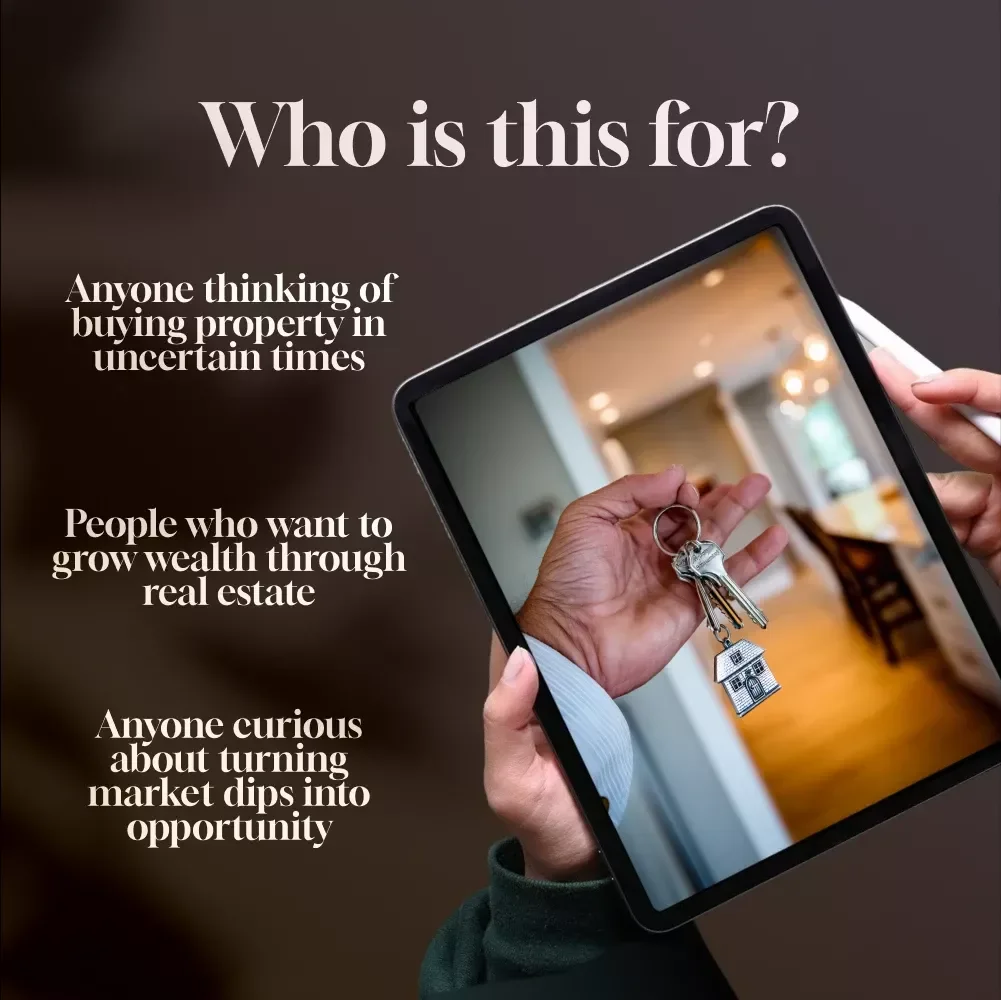 How to Buy Property When the Market Dips | Recession Real Estate Buying Guide eBook | How to Buy Property in a Recession PDF Download