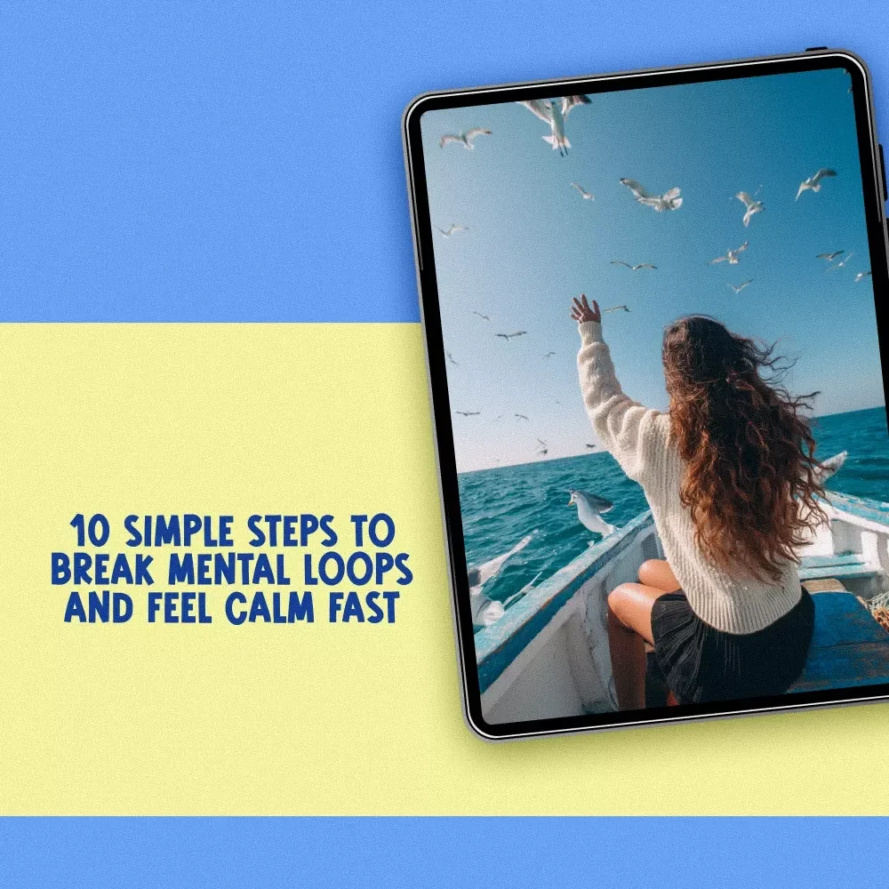 The Overthinking Detox Checklist: 10 Quick Wins for a Calm, Clear Mind | Mental Clarity Digital Download | How to Calm Your Mind from Overthinking