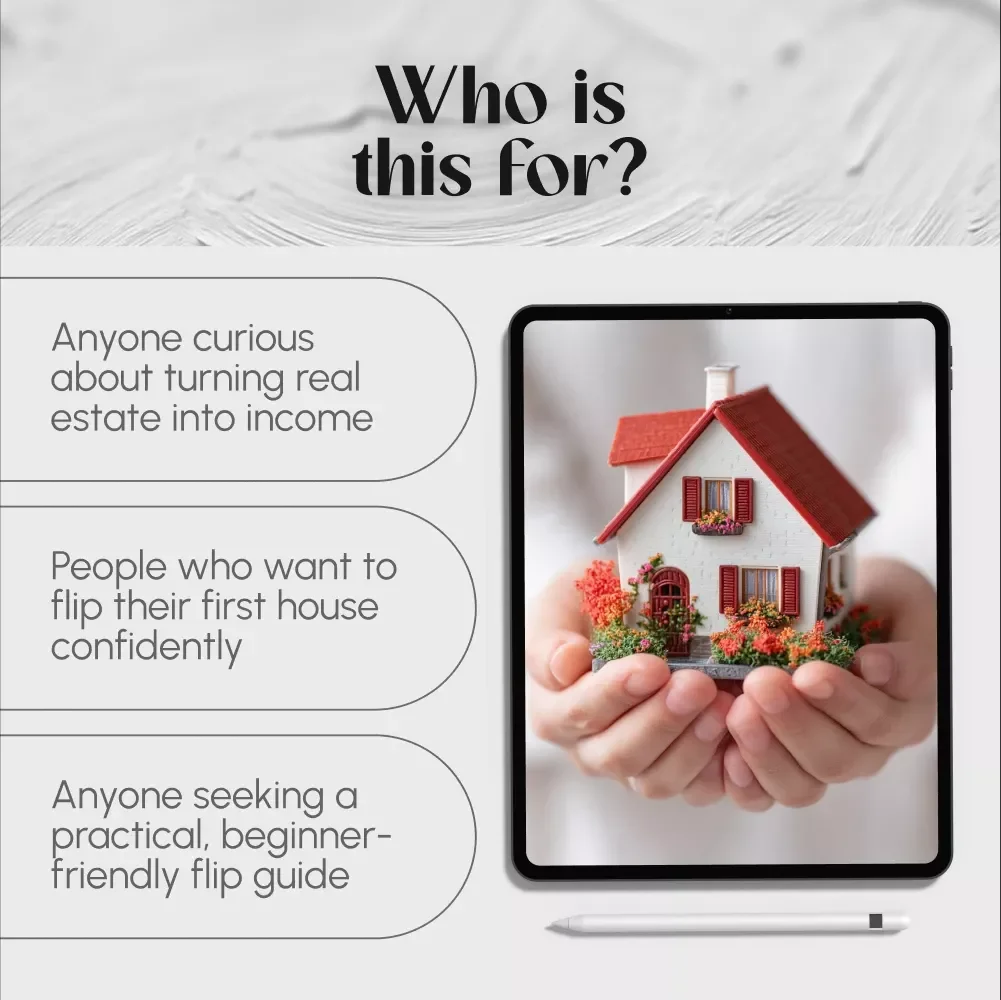 Flip It Right | How to Invest in Flipping Houses Guide for Beginners | House Flipping eBook PDF Download