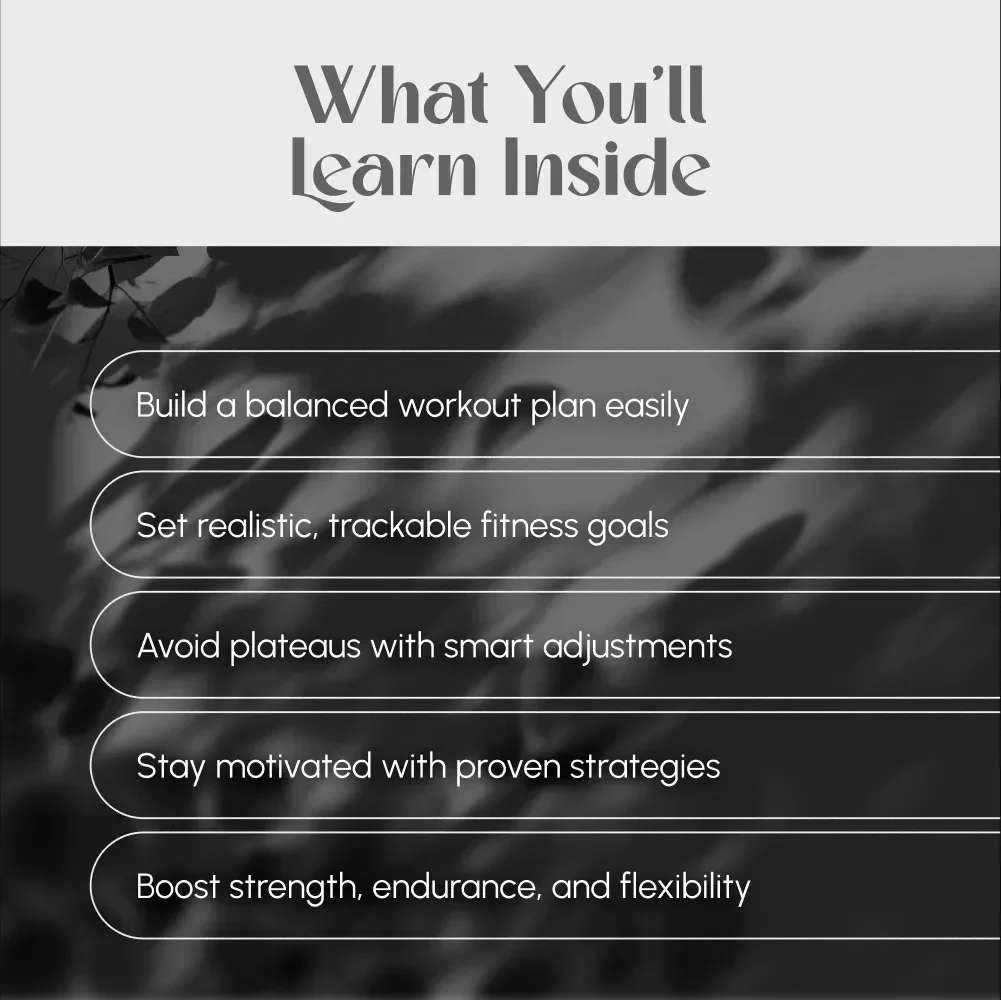 Your Ultimate Guide to Building a Perfect Gym Routine | How to Put Together a Gym Routine | Printable Fitness Planner Digital Download