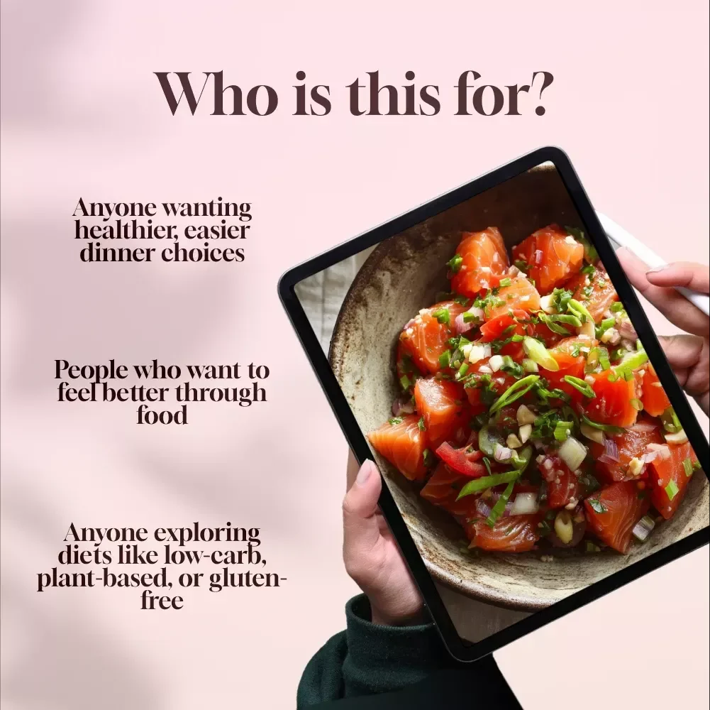 Your Guide To Delicious Healthy Dinners For Any Diet – Healthy Dinner for Diet eBook, Digital Download for Balanced Eating, Nutrition Guide, Meal Planner