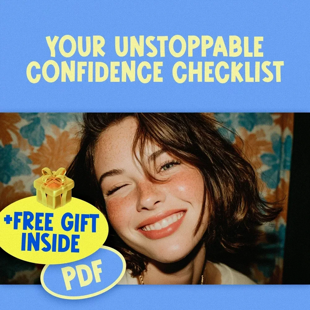 Your Unstoppable Confidence Checklist – Self Confidence Affirmation Guide Inspired by Think and Grow Rich | Digital Download PDF