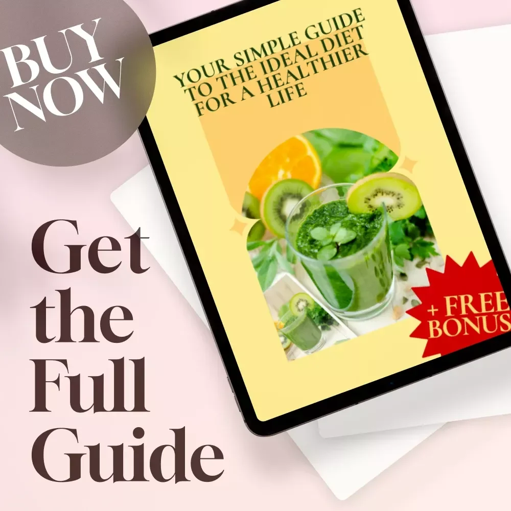 Your Simple Guide to the Ideal Diet for a Healthier Life – Digital Wellness Guide, Clean Eating eBook, Balanced Meal Plan & Checklist, Healthy Lifestyle PDF