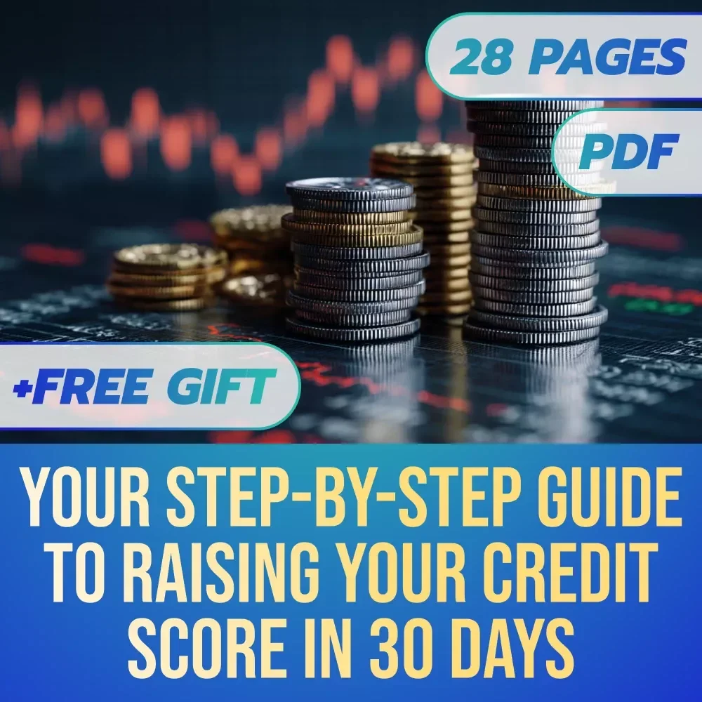 Your Step-by-Step Guide to Raising Your Credit Score in 30 Days | eBook | Digital Download | How Can I Raise My Credit Score in 30 Days
