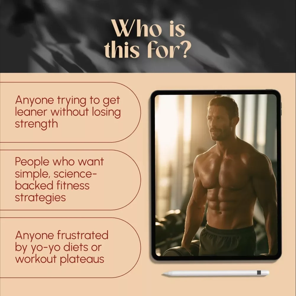 A Guide To Losing Fat And Maintaining Muscle Strength | How to Lose Weight But Keep Muscle | Fitness eBook, Digital Download, Fat Loss Guide